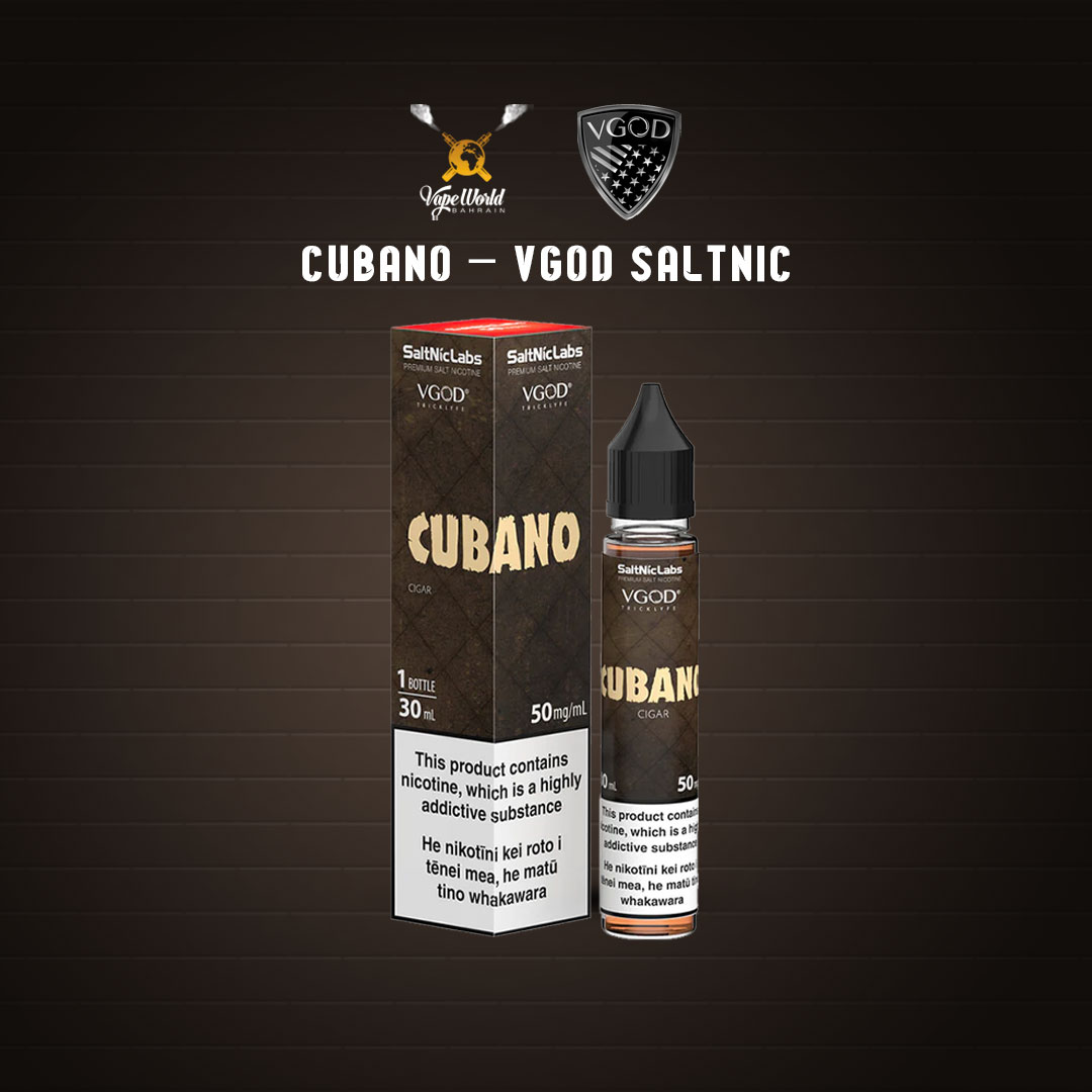 CUBANO - VGOD SALTNIC - VapeWorld